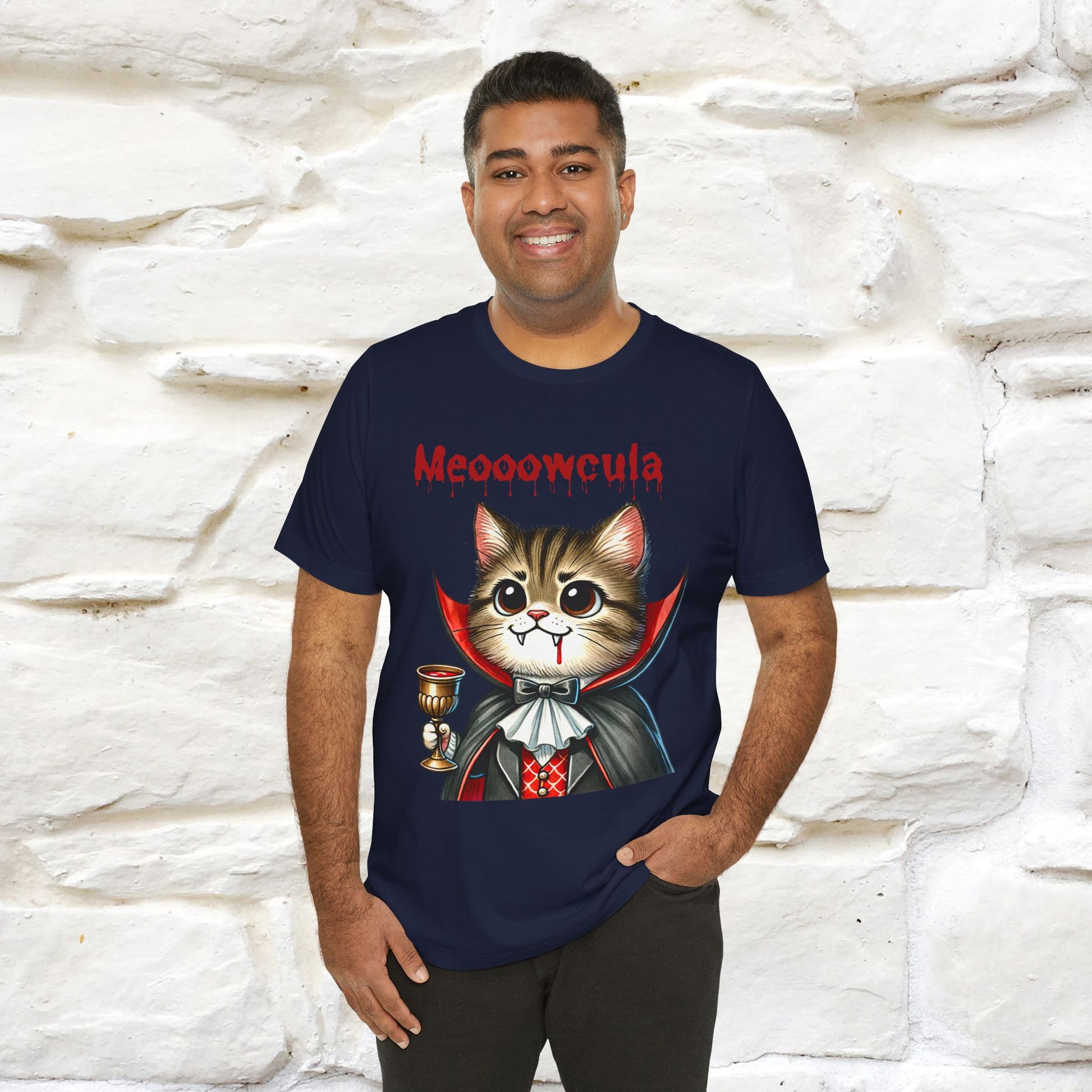 "Meooowcula" Cat T-shirt |Nunu&Miao Studio - Nunu&Miao Studio