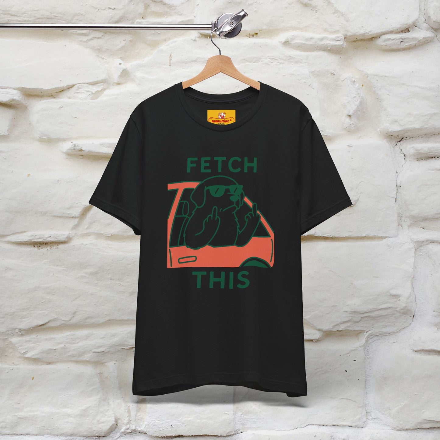 "Fetch This" Funny Dog T-shirt |Nunu&Miao Studio - Nunu&Miao Studio