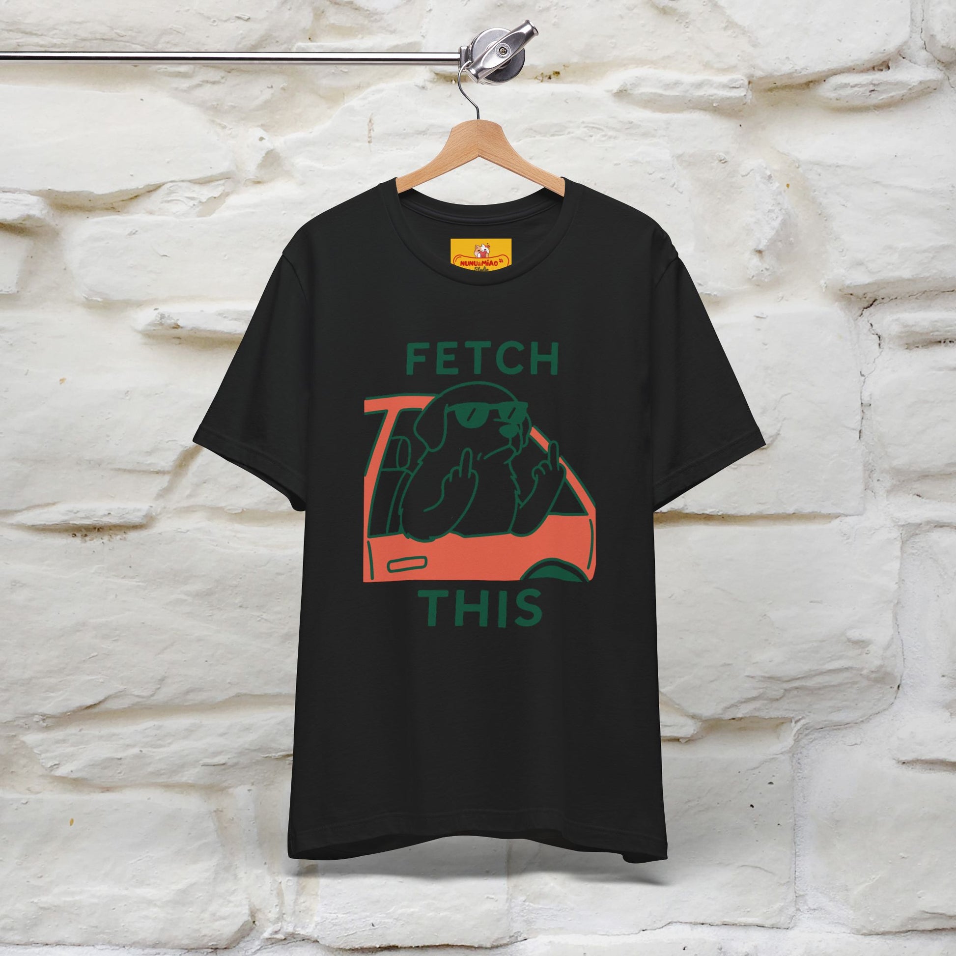"Fetch This" Funny Dog T-shirt |Nunu&Miao Studio - Nunu&Miao Studio