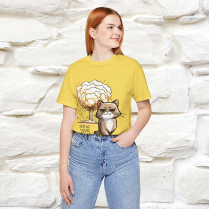 ''The Red Dot Chase'' Funny Cat T-Shirt | Nunu&Miao Studio - Nunu&Miao Studio