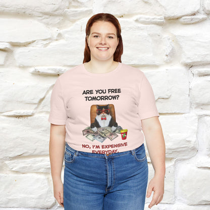 “Are You Fee Tomorrow?” | Cat T-Shirt | Nunu&Miao Studio