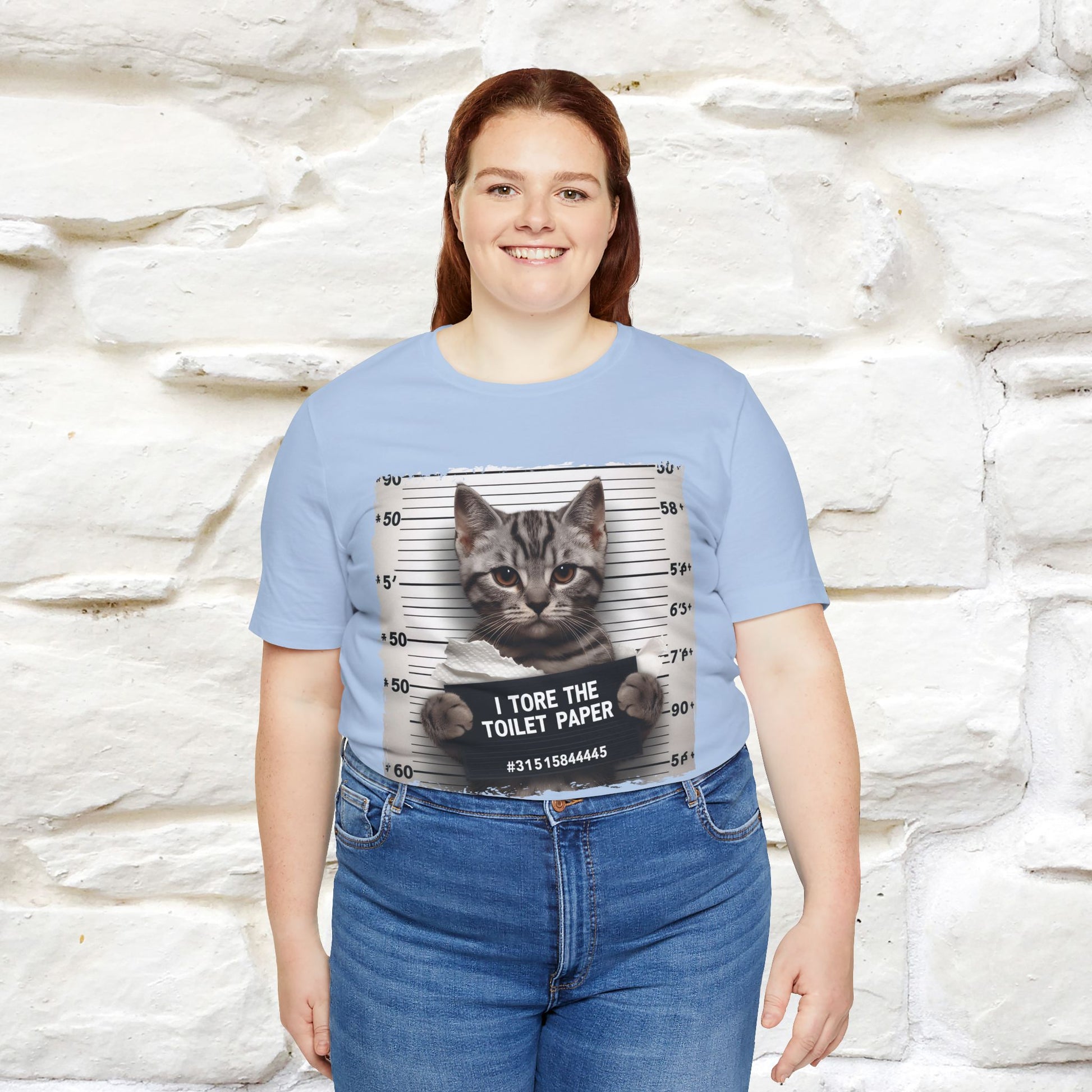''I Tore The Toilet Paper'' | Funny Cat T-Shirt | Nunu&Miao Studio - Nunu&Miao Studio