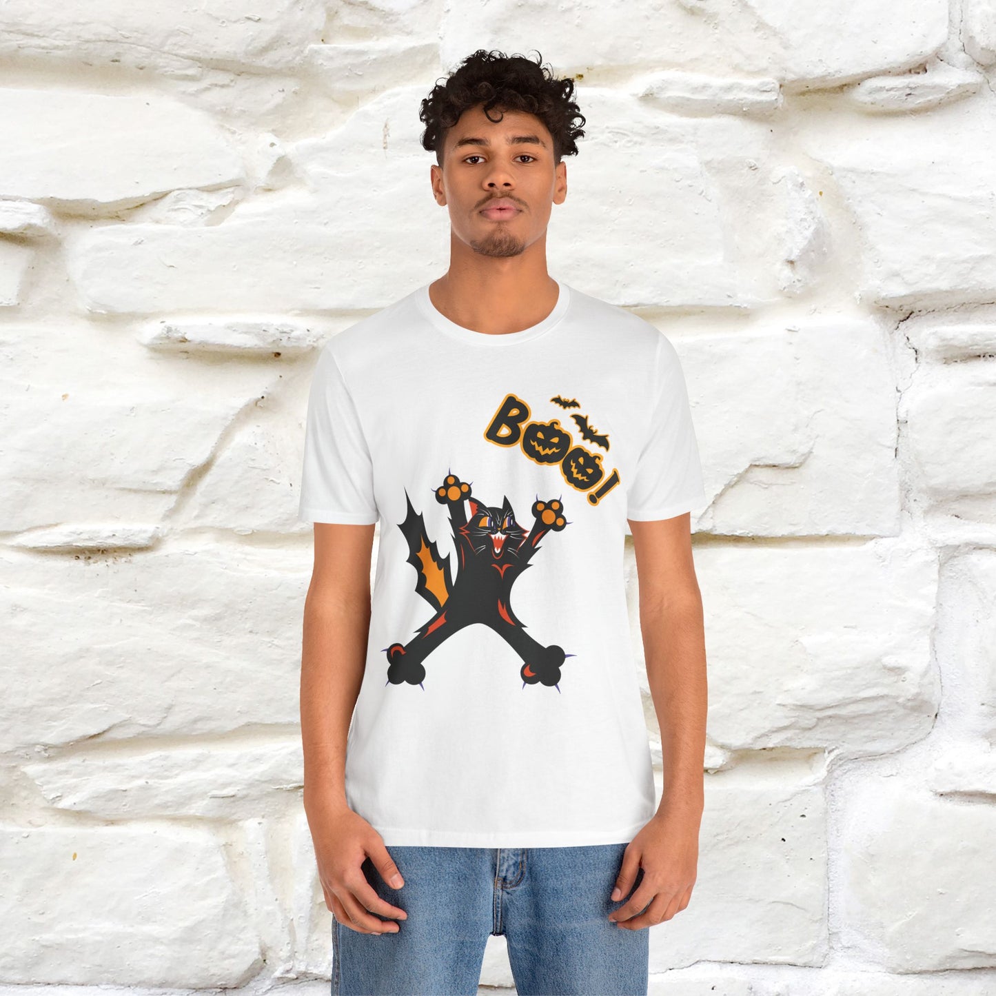 "Boo" Cat  T-shirt |Nunu&Miao Studio - Nunu&Miao Studio