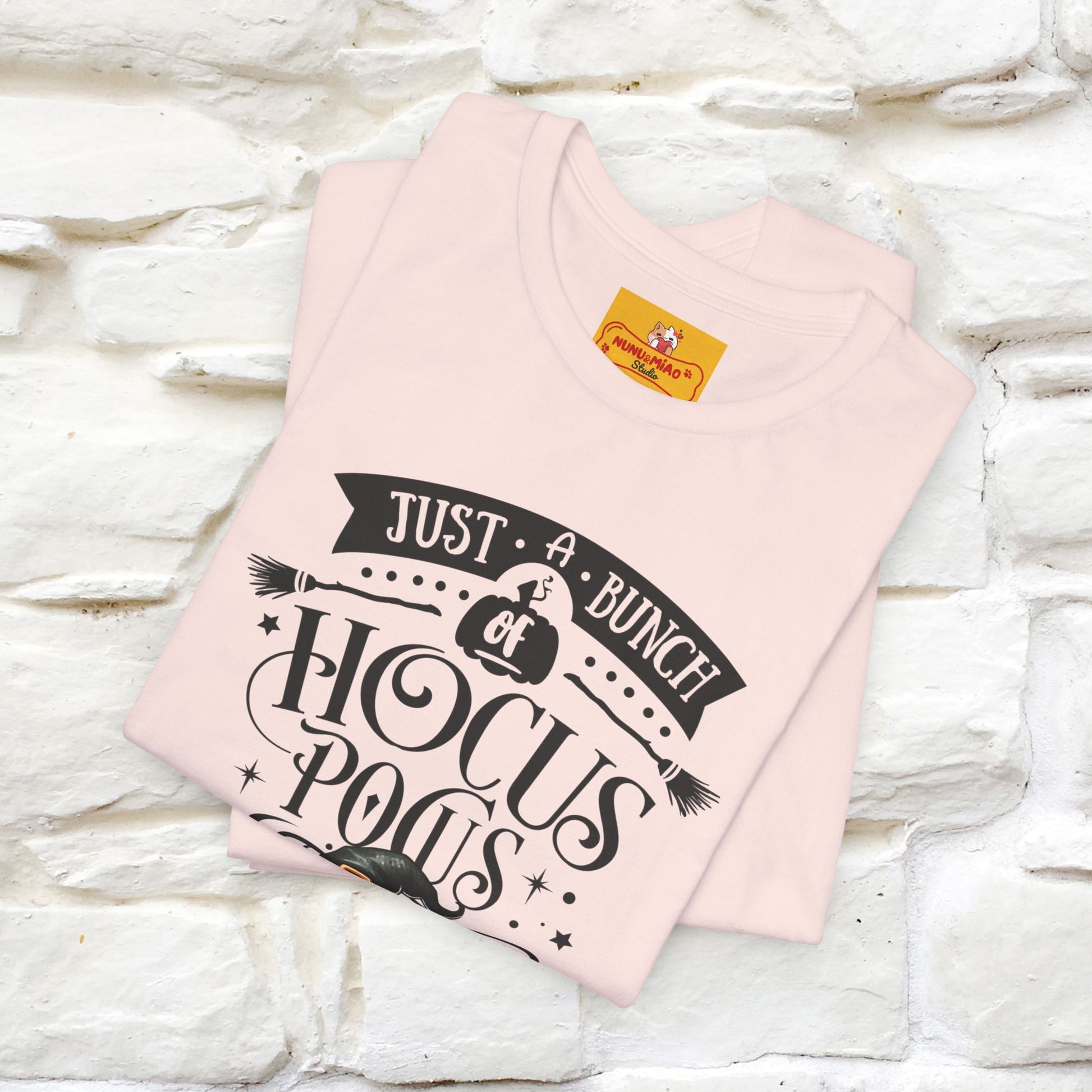 "Just A Bunch Of Hocus Pocus" Cat  T-shirt |Nunu&Miao Studio - Nunu&Miao Studio