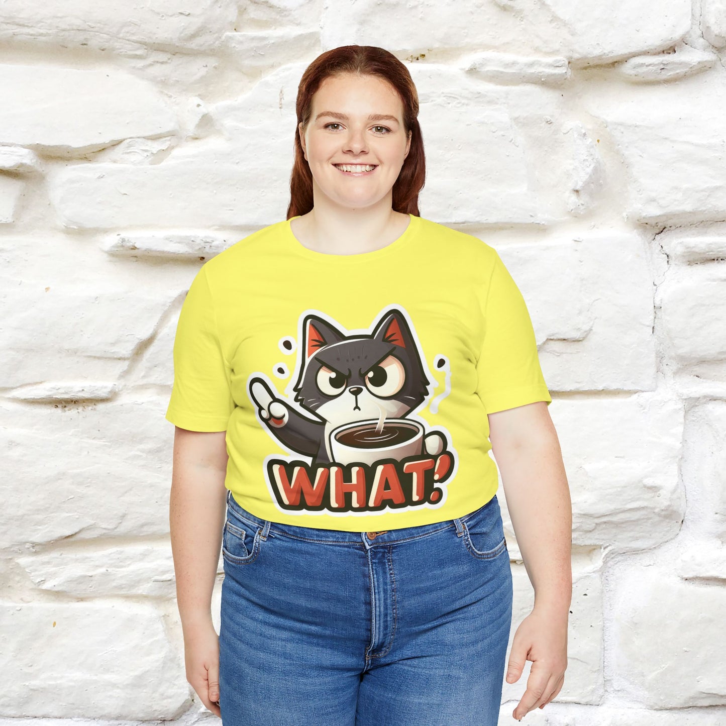 ''What !'' | Cat T-Shirt  | Nunu&Miao Studio - Nunu&Miao Studio