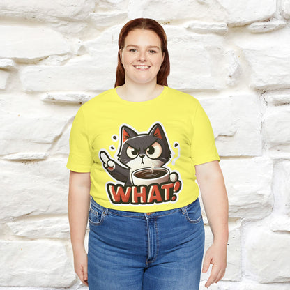 ''What !'' | Cat T-Shirt  | Nunu&Miao Studio - Nunu&Miao Studio