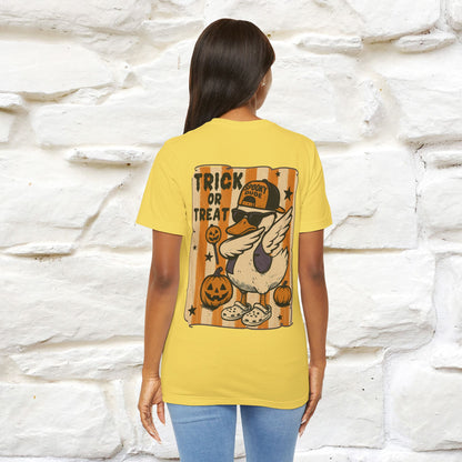 "Trick or Treat" Funny Halloween T-shirt |Nunu&Miao Studio - Nunu&Miao Studio