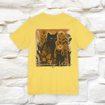 "Spooky Vibes" Cat T-shirt |Nunu&Miao Studio - Nunu&Miao Studio