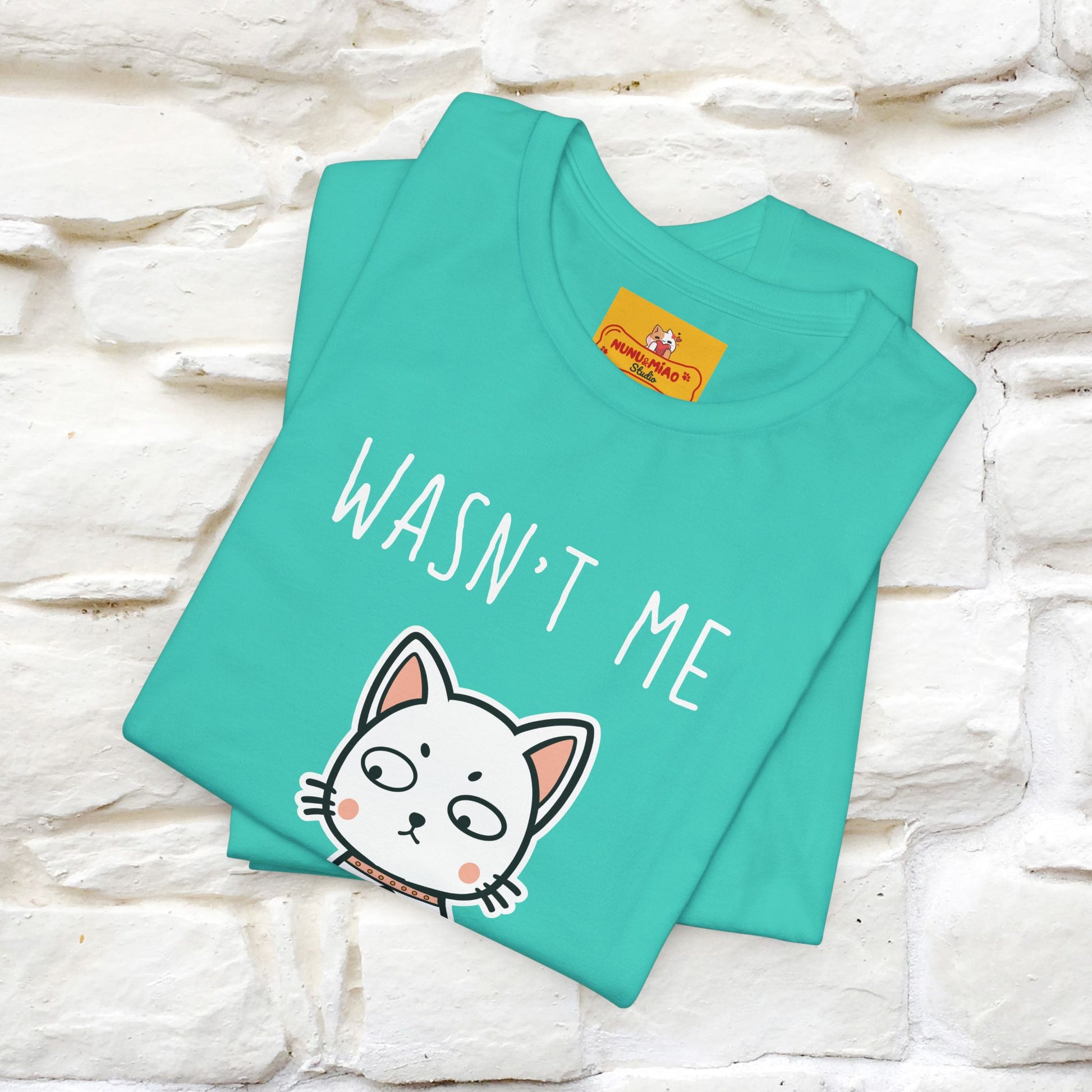 "Cat Attitude" Funny Cat T-shirt | Nunu&Miao Studio - Nunu&Miao Studio