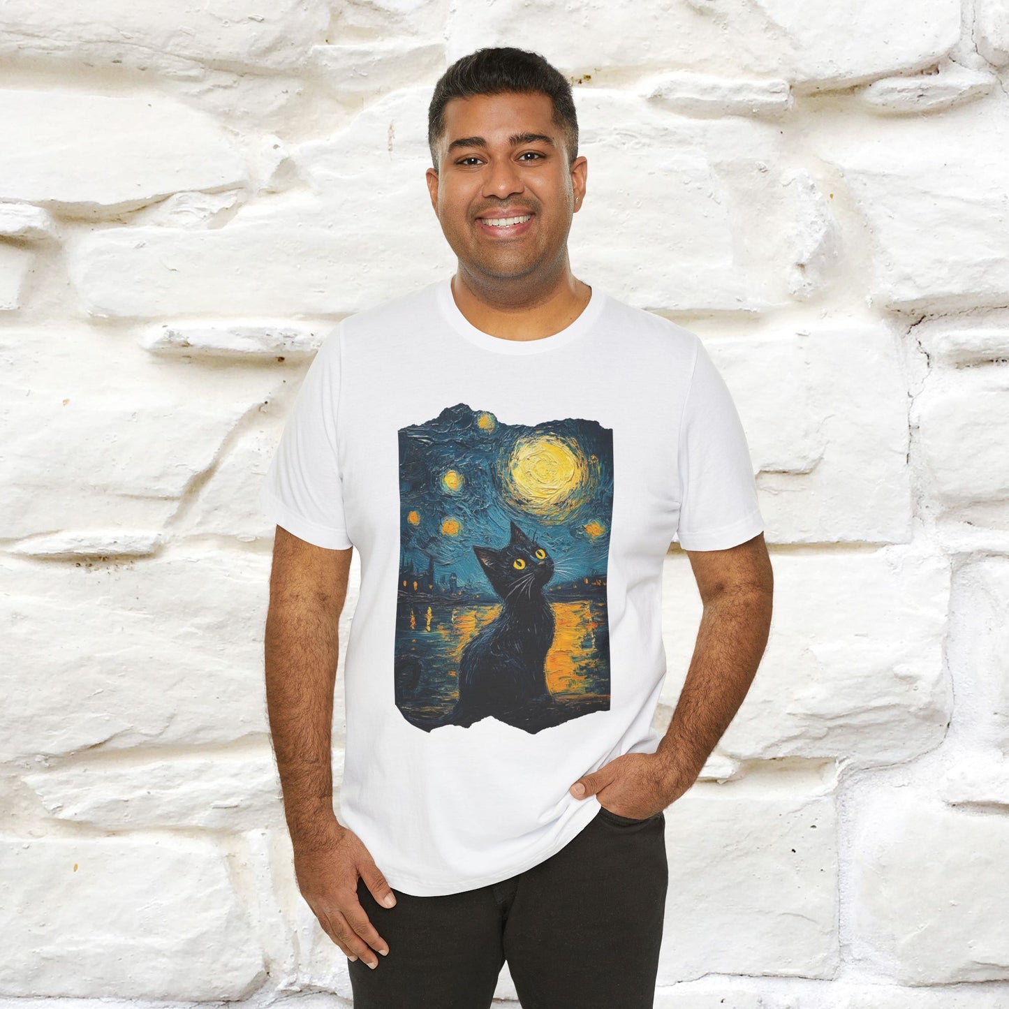 “Miaoolight.” | Cat T-Shirt | Front & Back Design | Nunu&Miao Studio