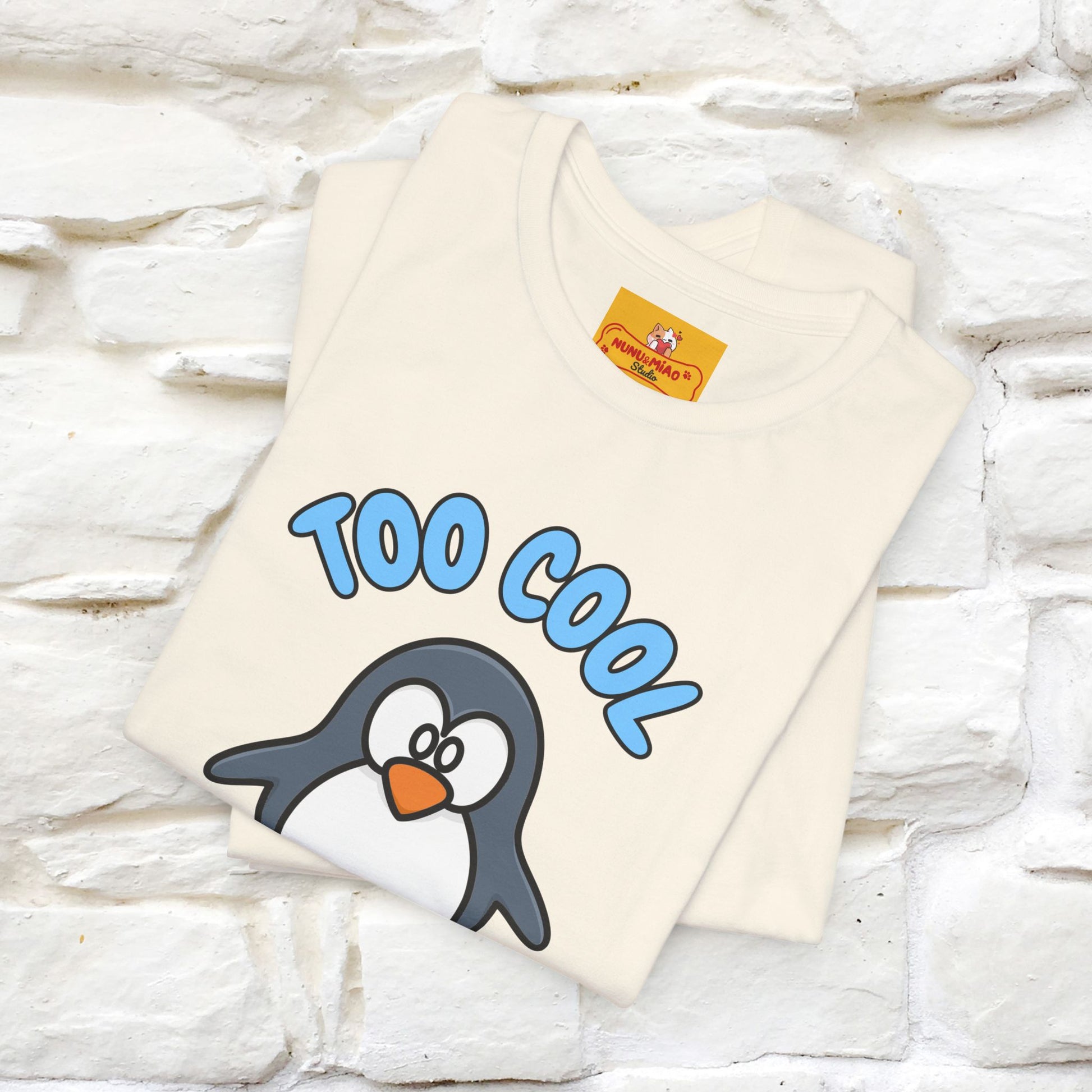 ''Too Cool For This" |Cat T-Shirt | Nunu&Miao Studio - Nunu&Miao Studio