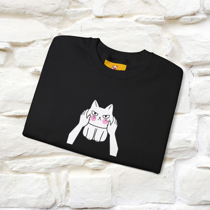 ''Leave Me Alone'' |Cat Sweatshirt | Nunu&Miao Studio