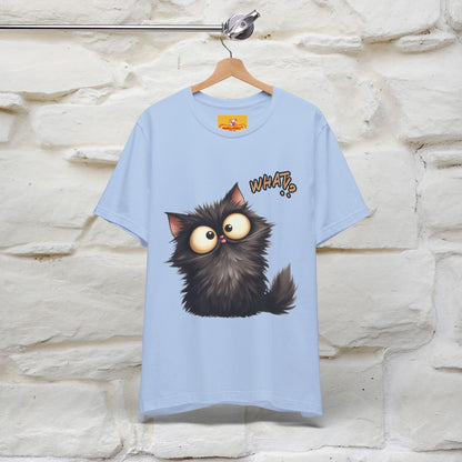 ''What ?'' | Cat T-Shirt  | Nunu&Miao Studio - Nunu&Miao Studio