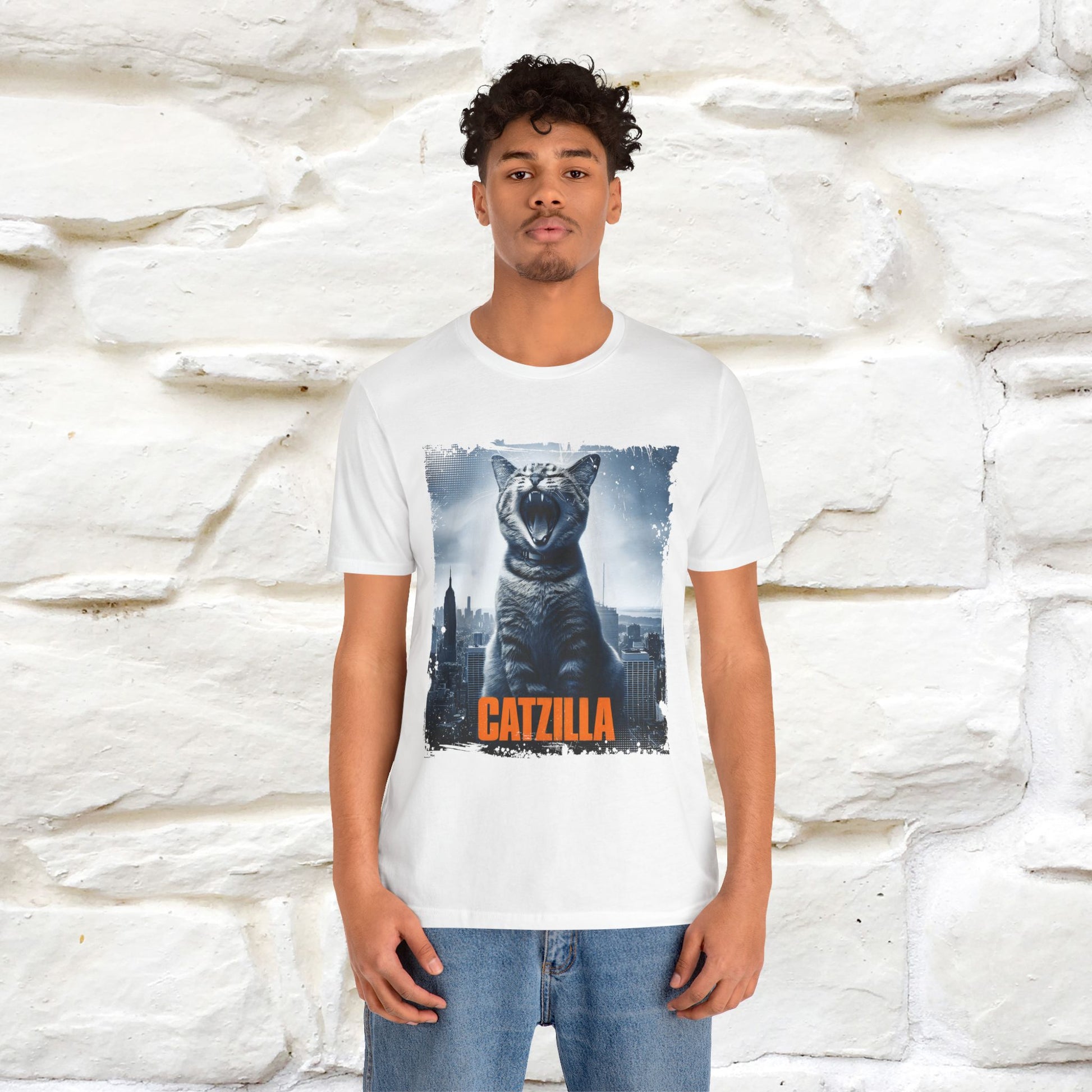 Catzilla T-Shirt | Cat T-Shirt | Nunu&Miao Studio - Nunu&Miao Studio
