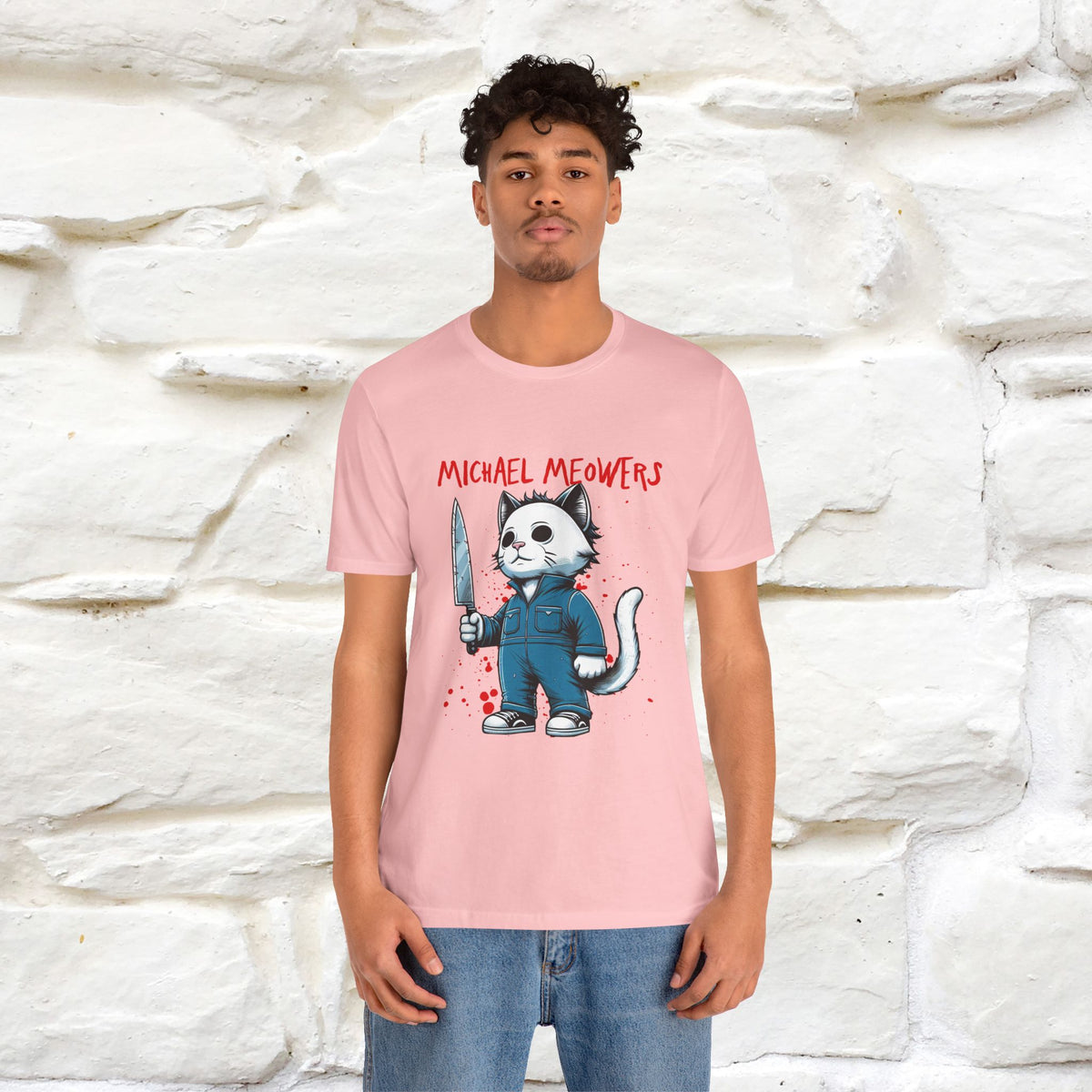 ''Michael Meowers'' Cat T-Shirt |  | Nunu&Miao Studio