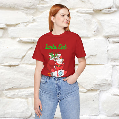 "Funny Santa Cat..." | Cat T-Shirt | Nunu&Miao Studio