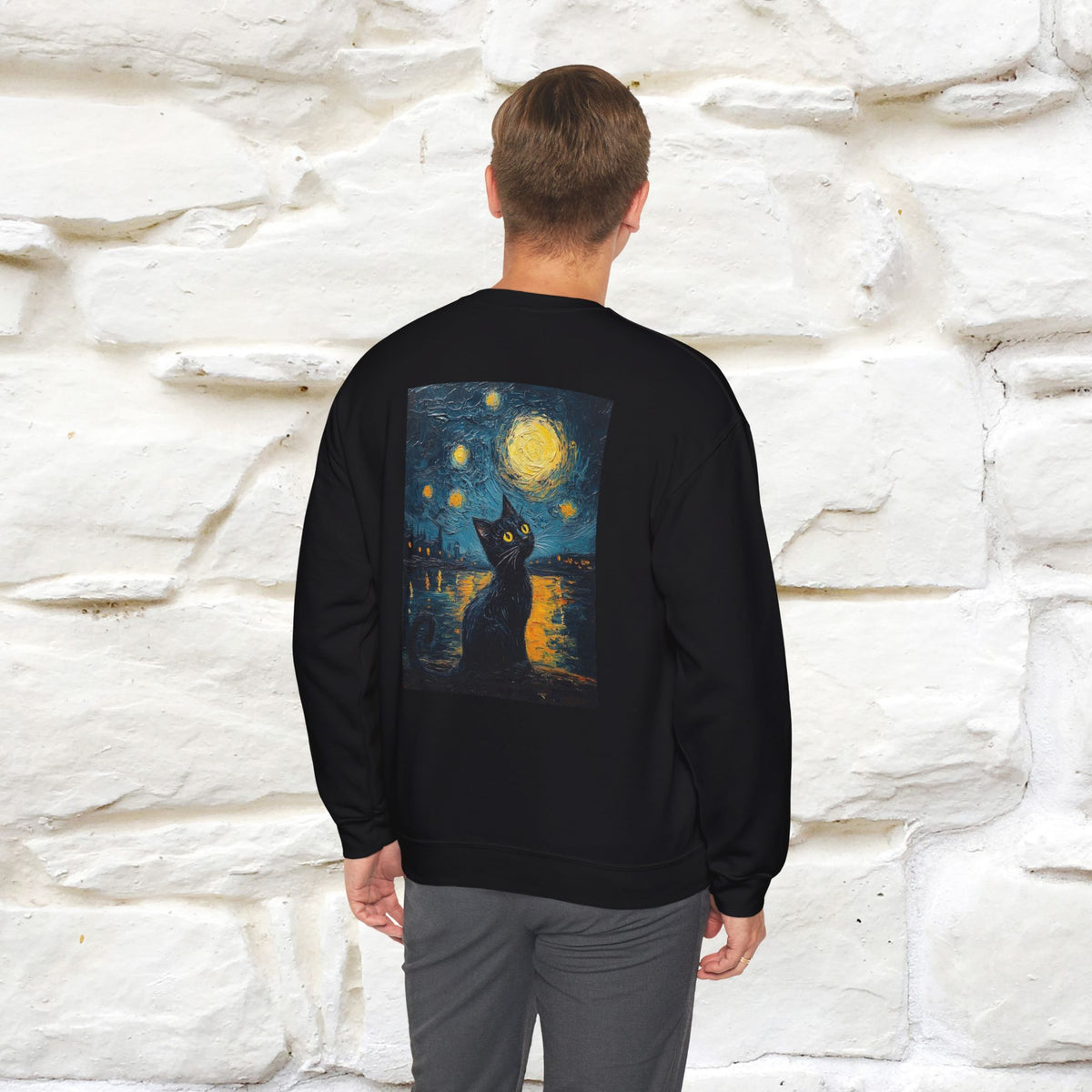 ''Miaoo Light'' |Cat Sweatshirt | Nunu&Miao Studio