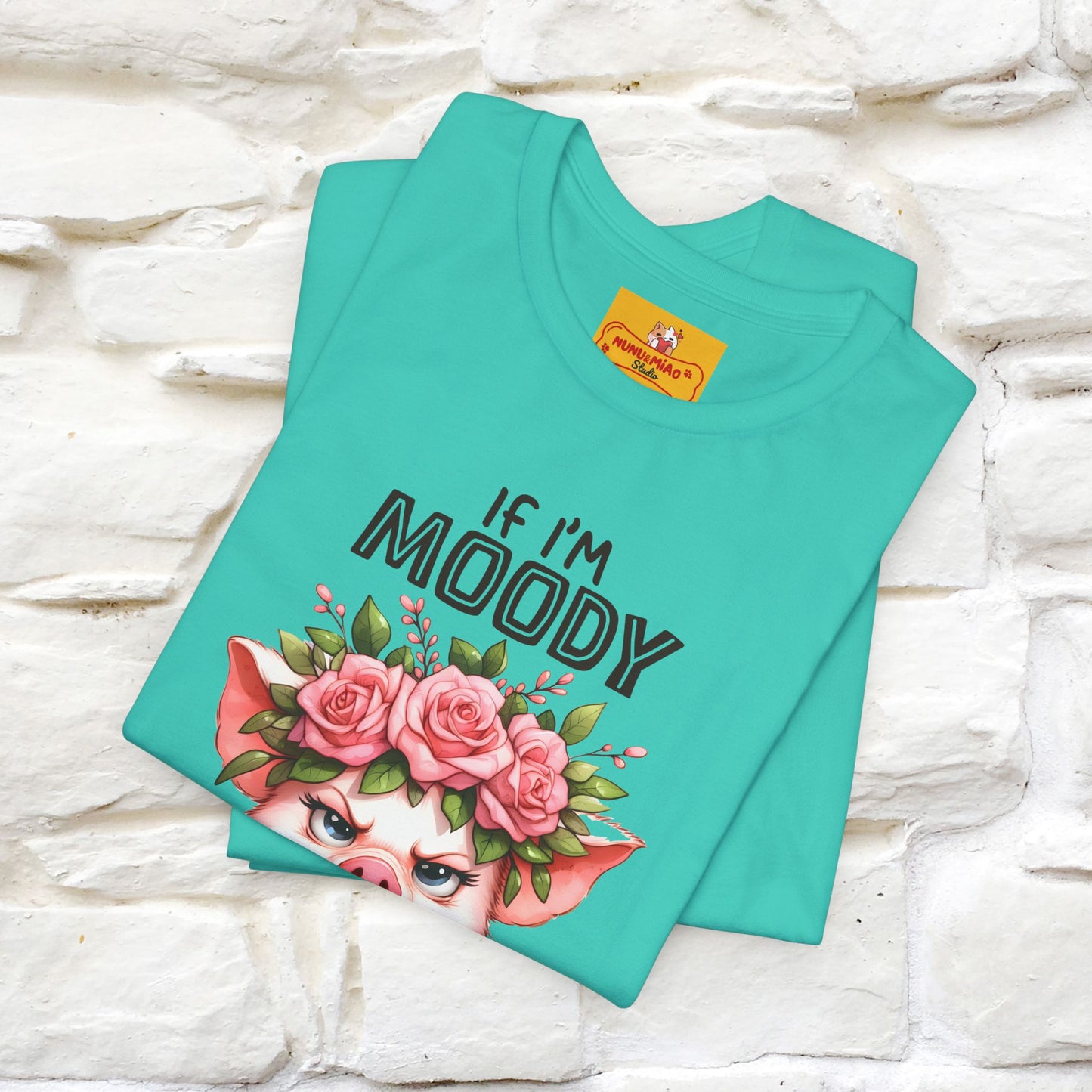 ''If I'm Moody Give Me Foody''| Funny T-Shirt | Nunu&Miao Studio