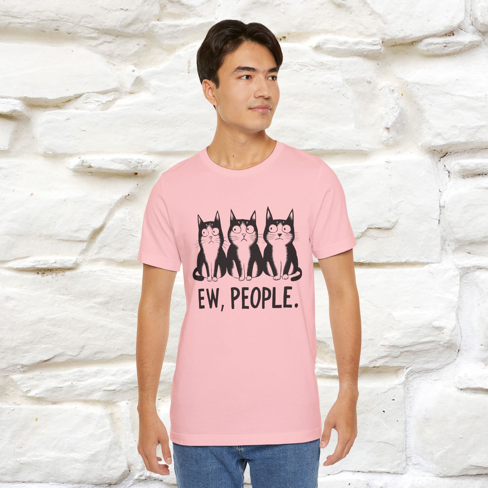 Ew, People | Funny Cat T-Shirt | Nunu&Miao Studio - Nunu&Miao Studio