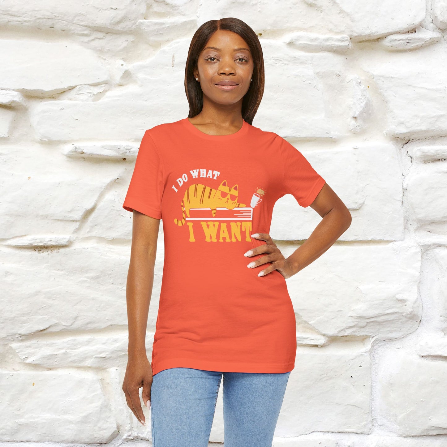 "I Do What I Want" Cat T-Shirt | Nunu & Miao Studio - Nunu&Miao Studio