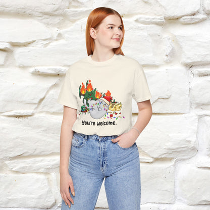 You're Welcome | Sarcastic Cat Christmas Shirt  |Nunu&Miao Studio - Nunu&Miao Studio