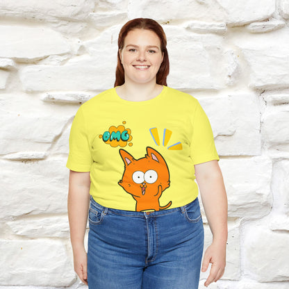 ''Oh My God'' Cat T-Shirt | Nunu&Miao Studio - Nunu&Miao Studio
