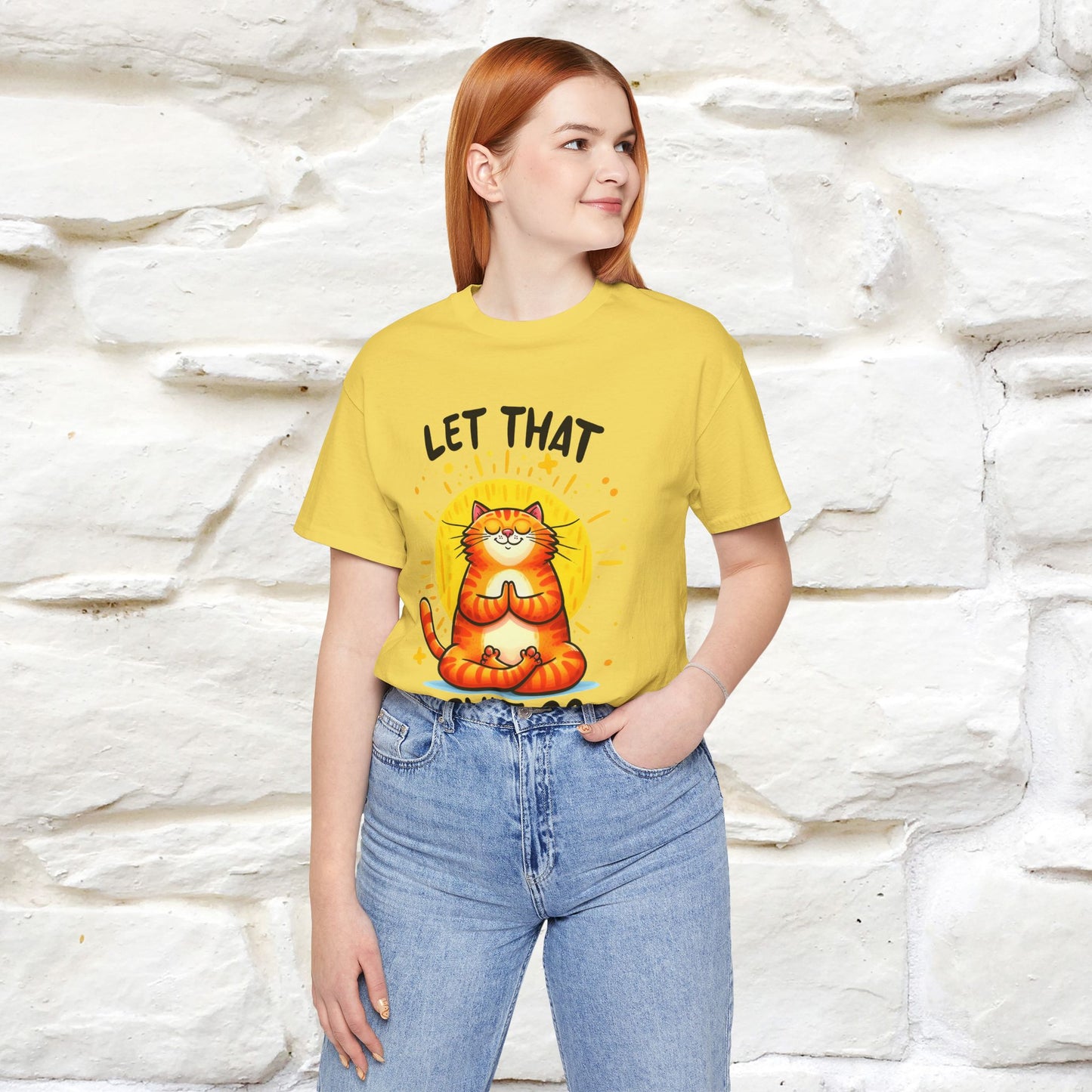 "Let That Sh*t Go" Cat T-shirt |Nunu&Miao Studio - Nunu&Miao Studio