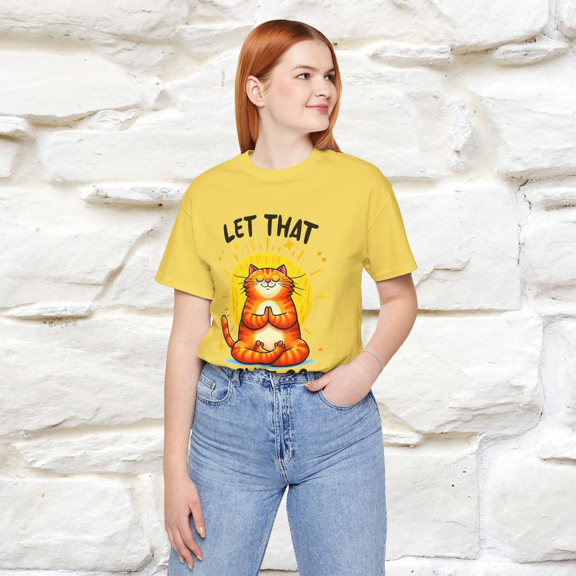 "Let That Sh*t Go" Cat T-shirt |Nunu&Miao Studio - Nunu&Miao Studio