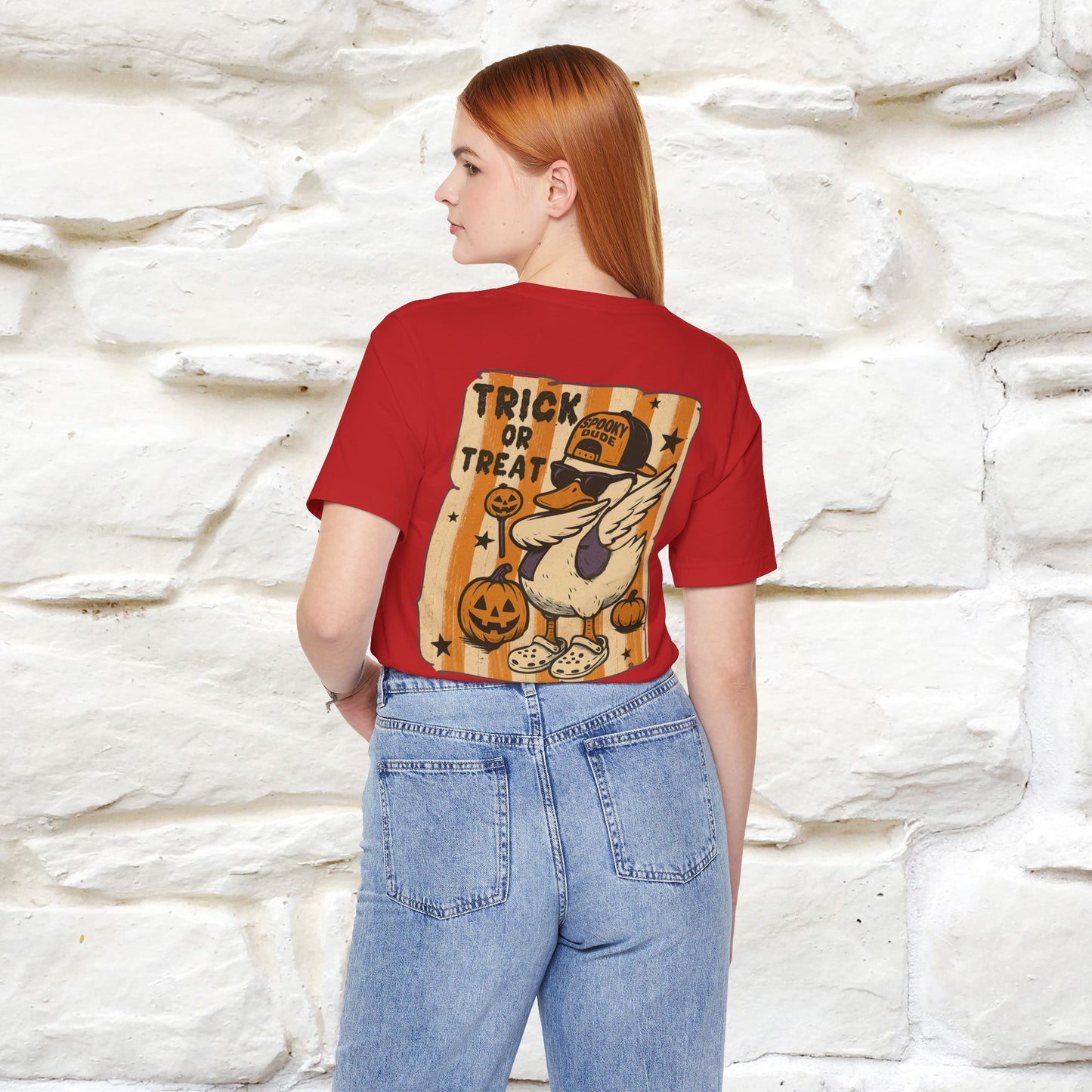 "Trick or Treat" Funny Halloween T-shirt |Nunu&Miao Studio - Nunu&Miao Studio