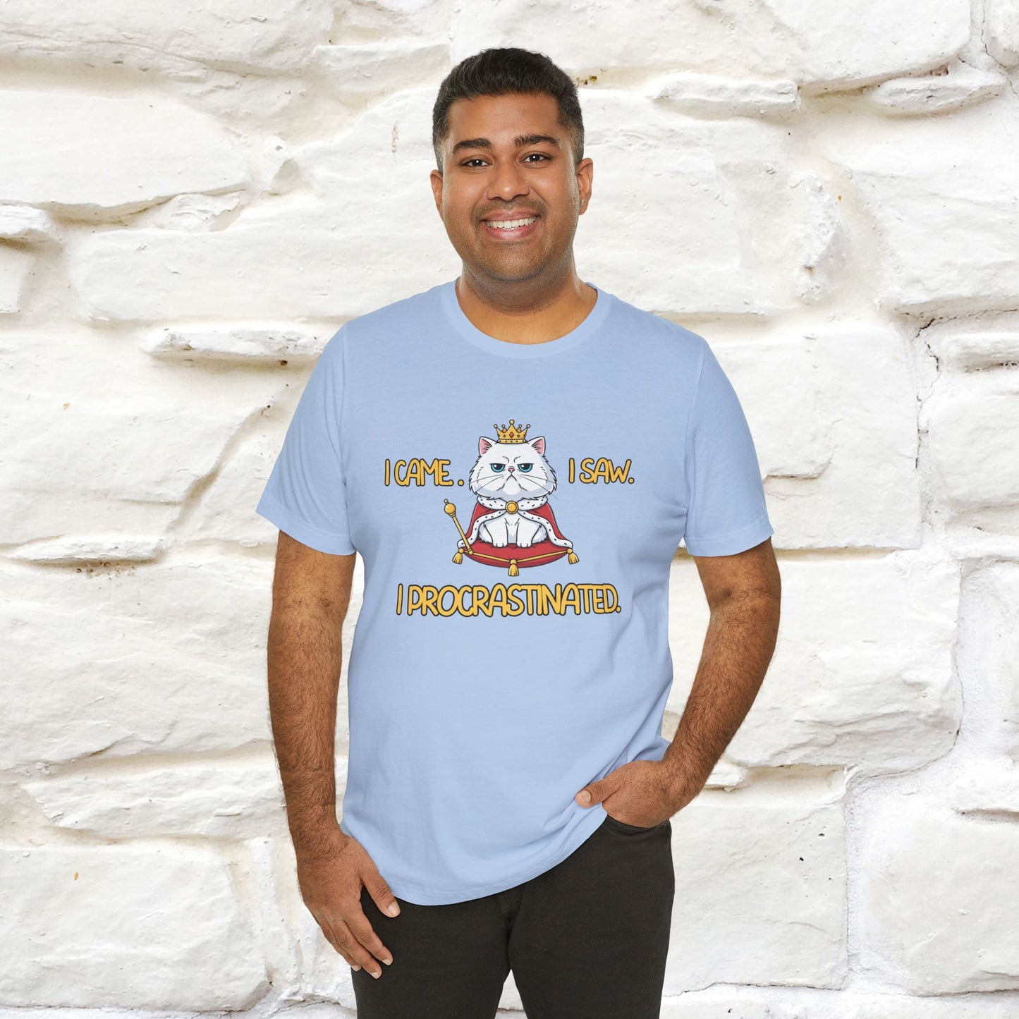 ''I came. I saw. I procrastinated.''| Funny T-Shirt | Nunu&Miao Studio