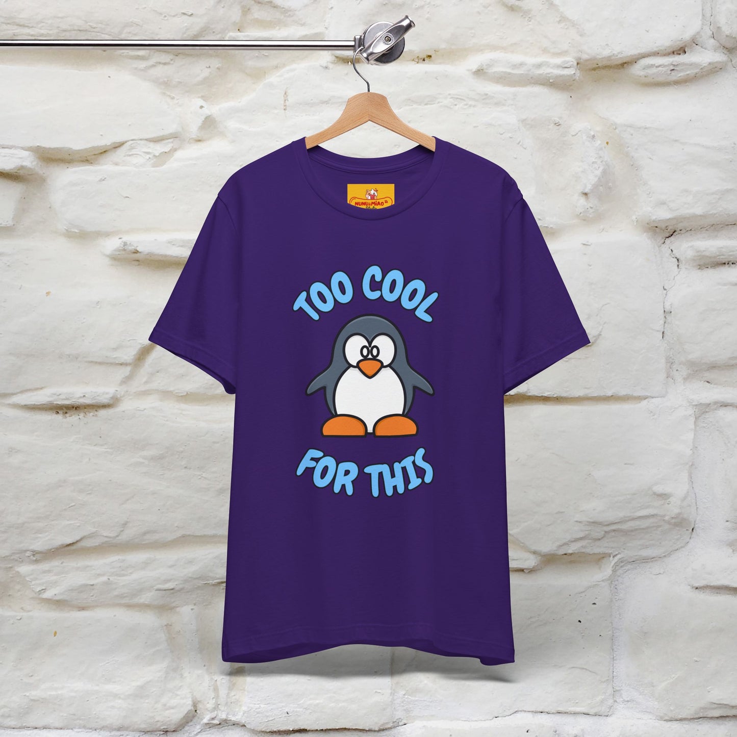 ''Too Cool For This" |Cat T-Shirt | Nunu&Miao Studio - Nunu&Miao Studio
