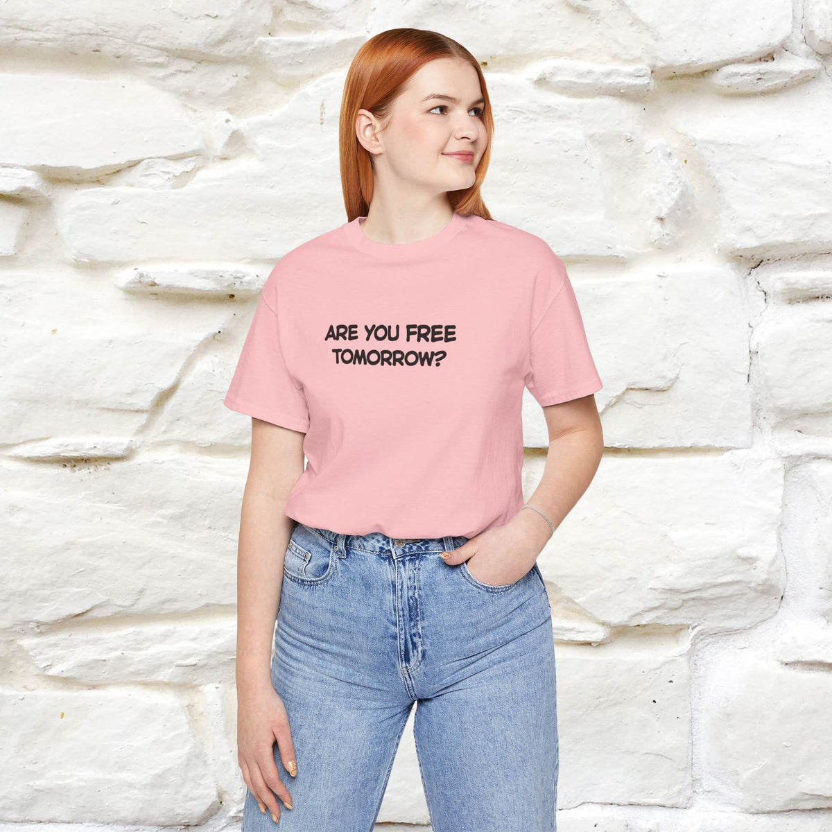 “Are You Free Tomorrow?" Funny Cat T-Shirt | Nunu&Miao Studio
