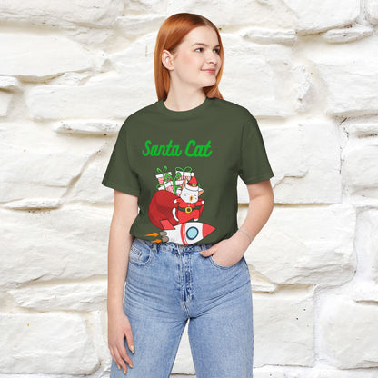 "Funny Santa Cat..." | Cat T-Shirt | Nunu&Miao Studio