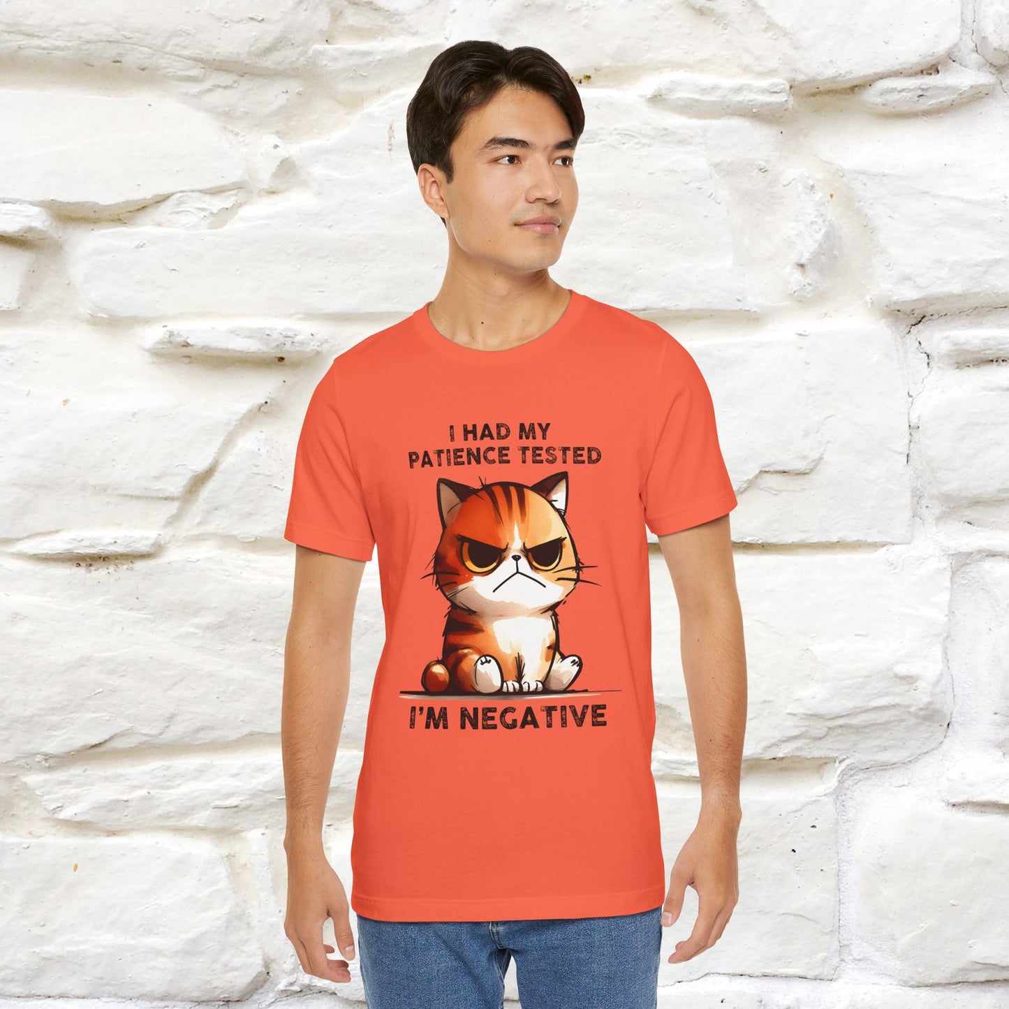 ''I Had My Patience Tested, I'm Negative''| CatT-Shirt | Nunu&Miao Studio