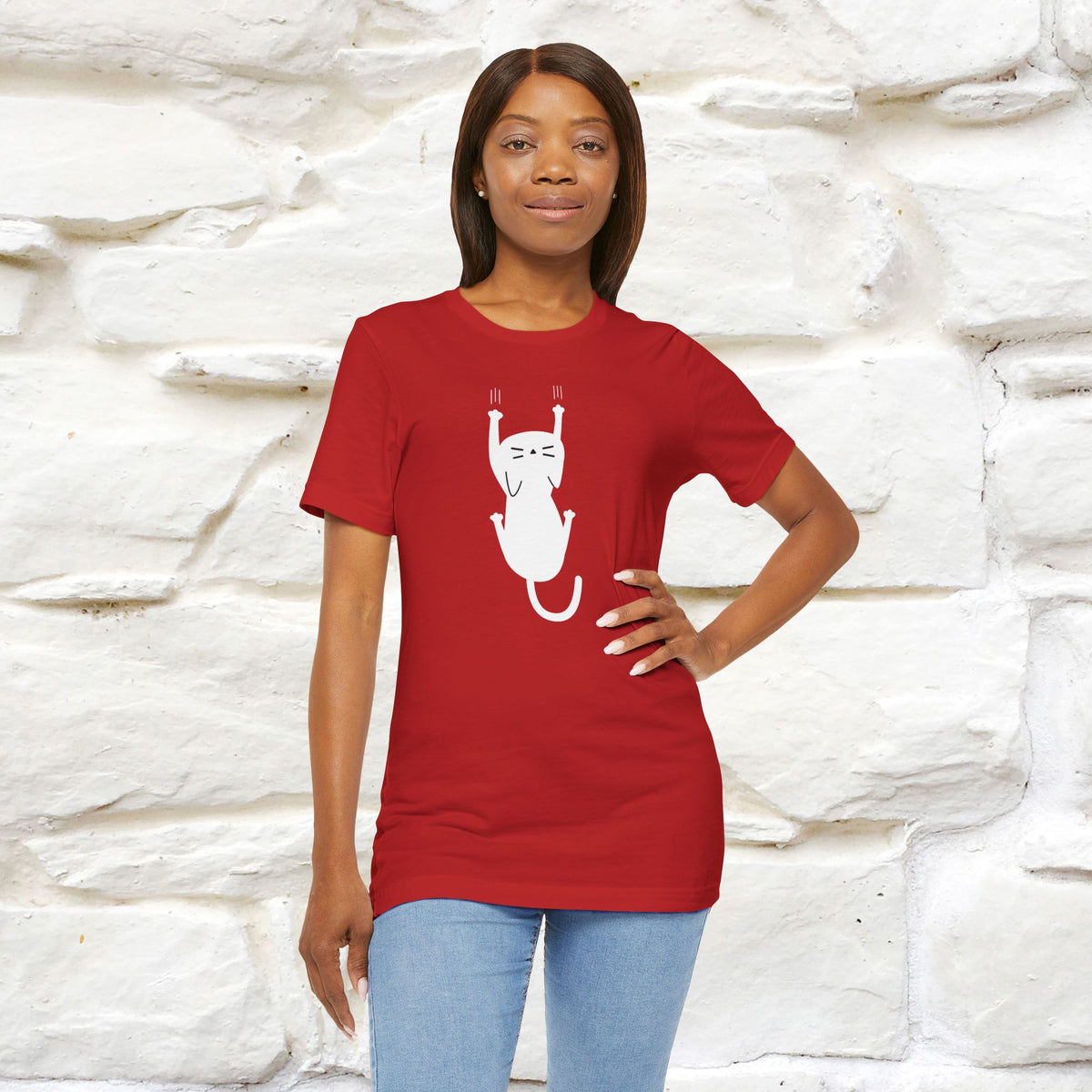 "“I Am in a Toxic Relationship"  Funny Cat T-Shirt | Front & Back Design | Nunu&Miao Studio