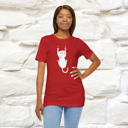 "“I Am in a Toxic Relationship"  Funny Cat T-Shirt | Front & Back Design | Nunu&Miao Studio