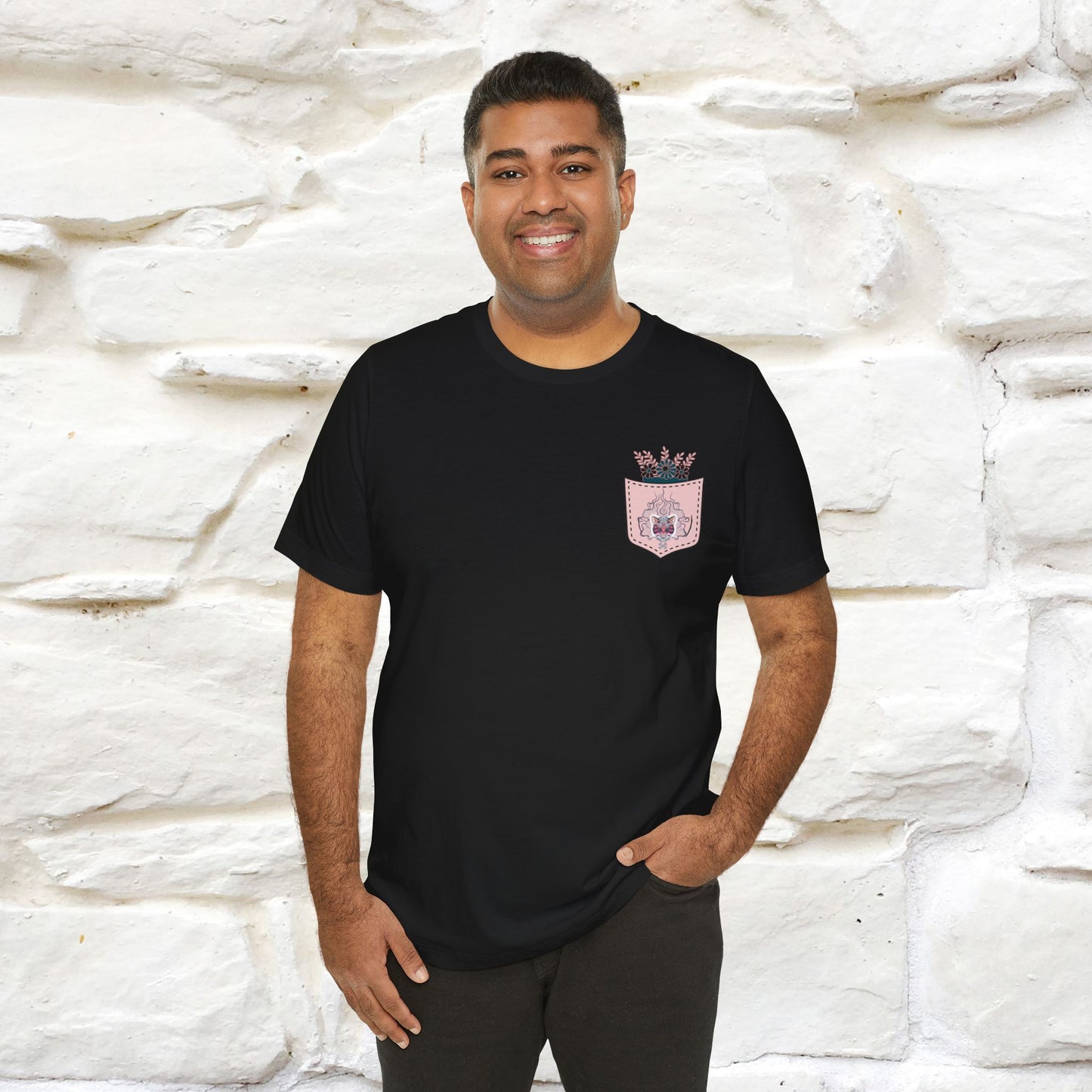 ''Air Fire Cat'' | Cat T-Shirt Front and Back Design | Nunu&Miao Studio - Nunu&Miao Studio