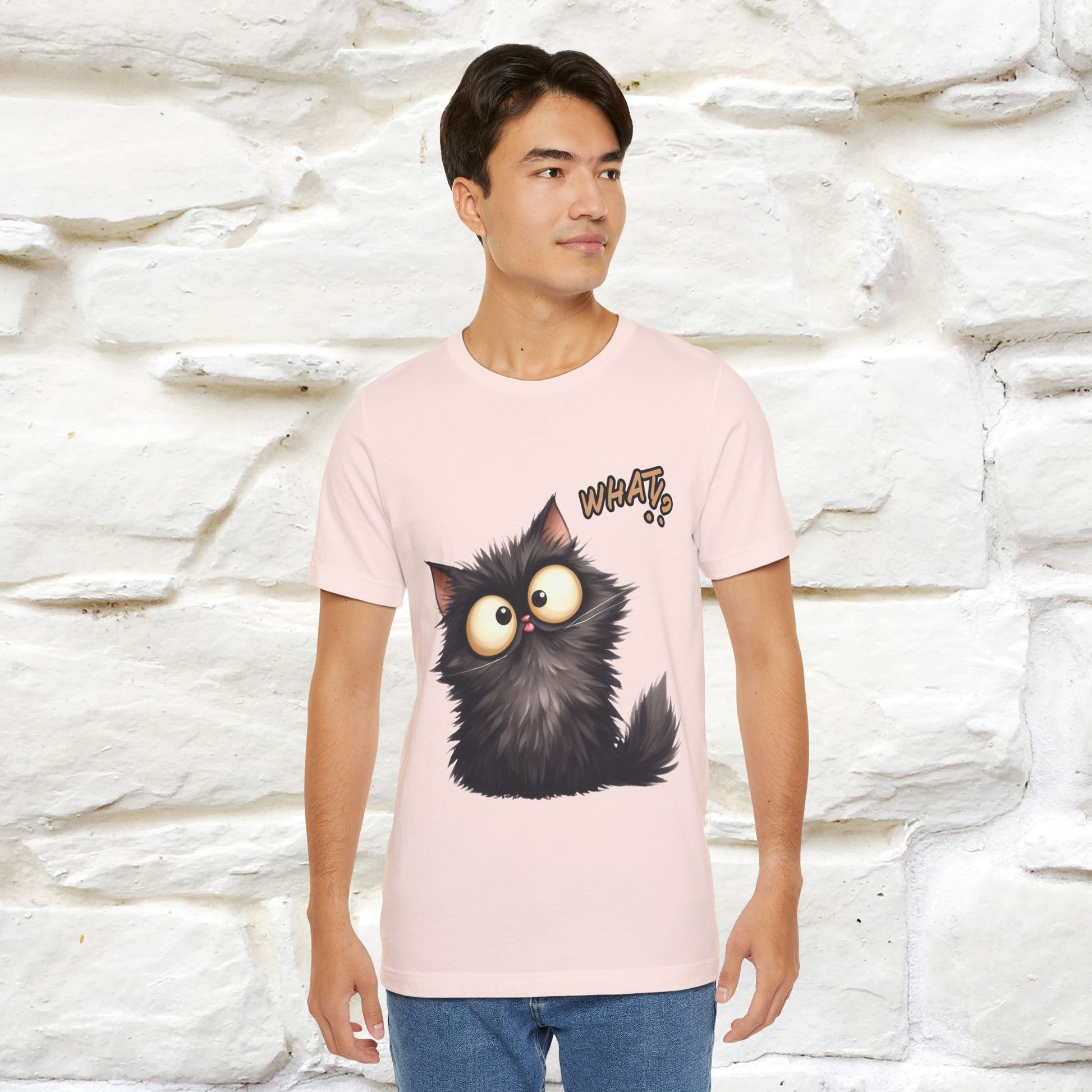 ''What ?'' | Cat T-Shirt  | Nunu&Miao Studio - Nunu&Miao Studio