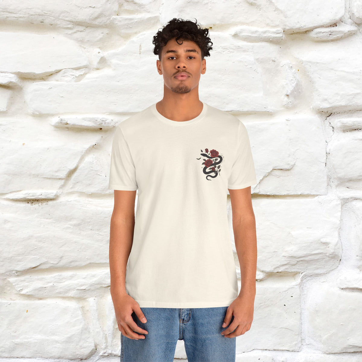 "The Rose and The Snake " Halloween T-shirt |Nunu&Miao Studio