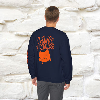 "Change The Rules'' |Cat Sweatshirt | Nunu&Miao Studio