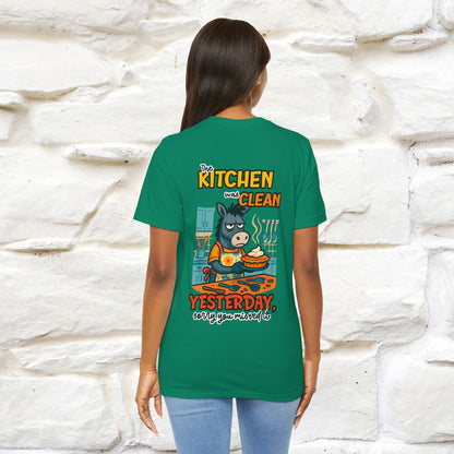 "The Kitchen Was Clean... " |Funny T-Shirt | Nunu&Miao Studio - Nunu&Miao Studio