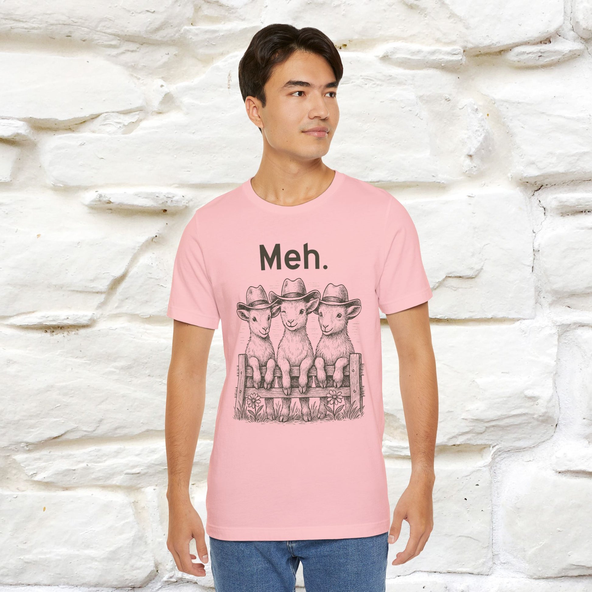 "Meh" Cute T-shirt |Nunu&Miao Studio - Nunu&Miao Studio