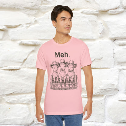 "Meh" Cute T-shirt |Nunu&Miao Studio - Nunu&Miao Studio
