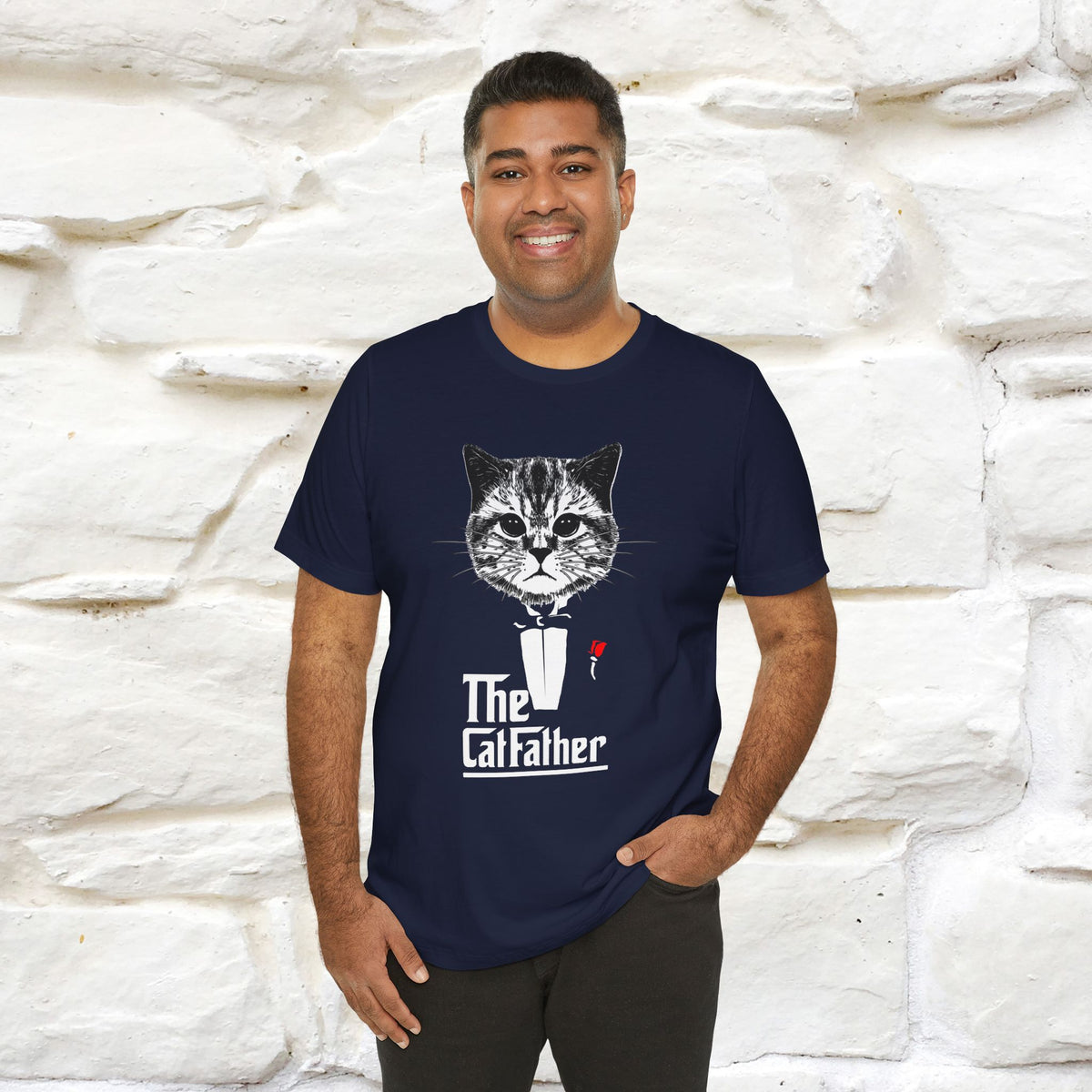 ''The Cat Father T-Shirt''| Iconic Cat Lover Tee | Nunu&Miao Studio