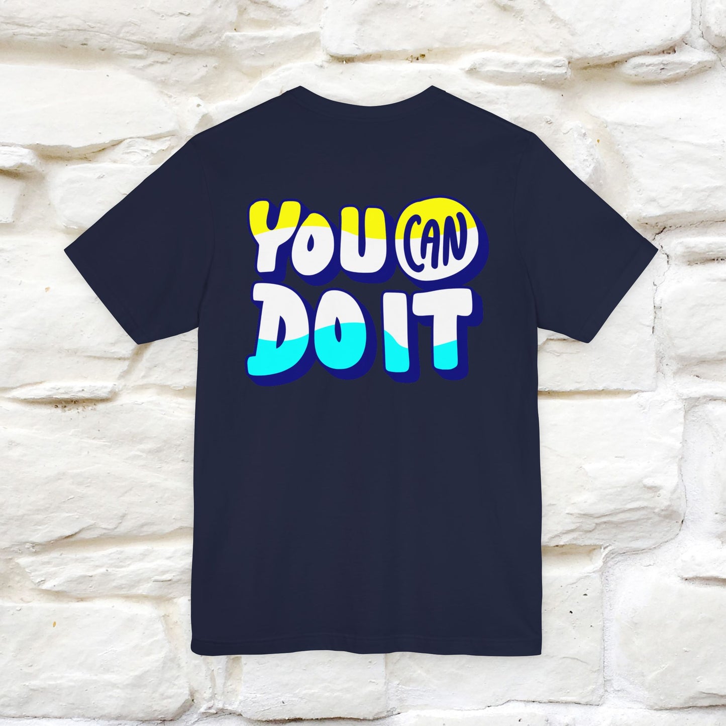 "You Can Do It'' | Front & Back Design | Nunu&Miao Studio - Nunu&Miao Studio