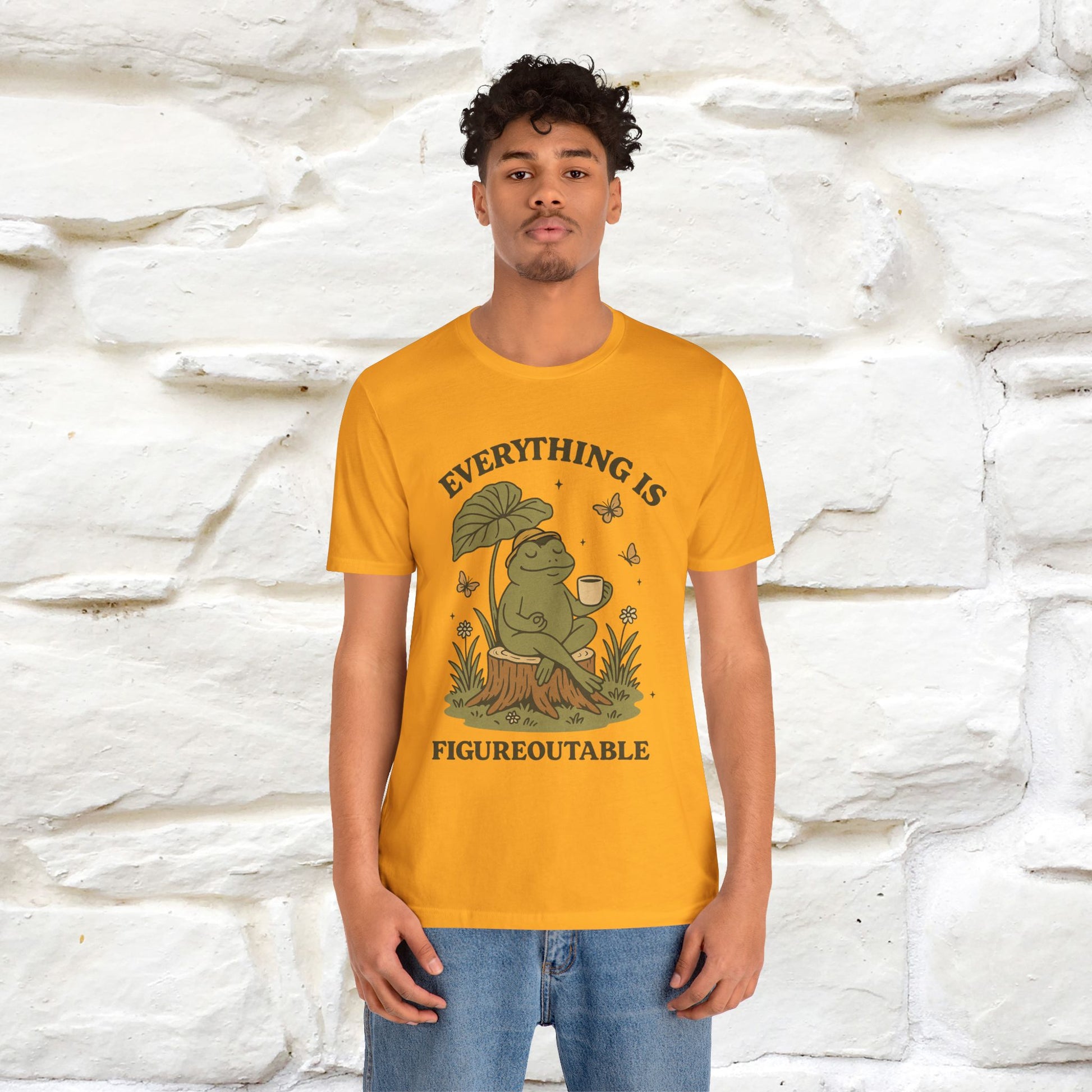 "Everything Is Fugureoutable"| Lifestyle Shirt |Nunu&Miao Studio - Nunu&Miao Studio