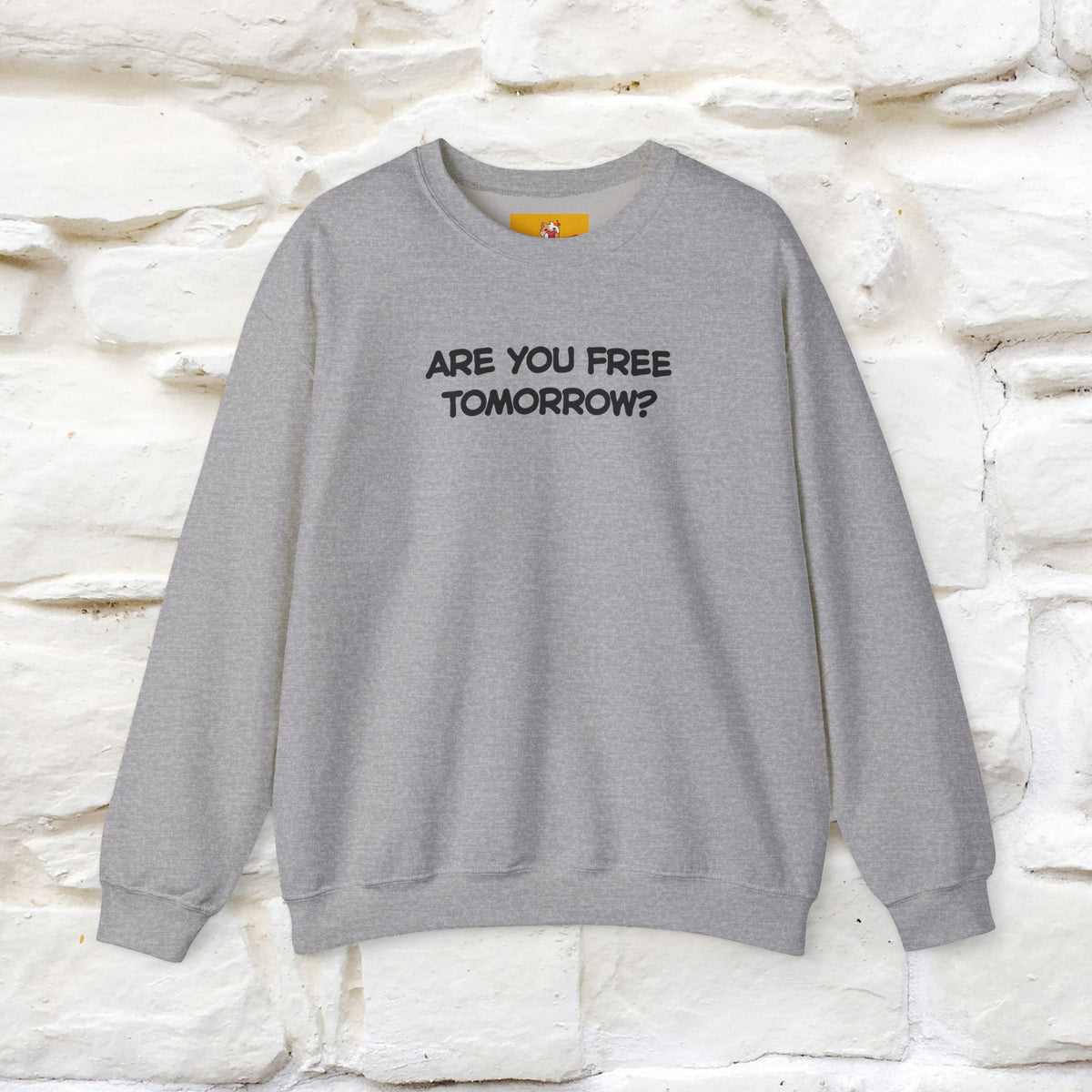 ''Are You Free Tomorrow ...'' | Cute Cat Sweatshirt | Nunu&Miao Studio
