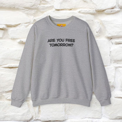 ''Are You Free Tomorrow ...'' | Cute Cat Sweatshirt | Nunu&Miao Studio