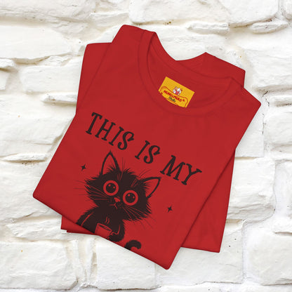 "This is My Awake Face" Cat T-Shirt | Funny Design | Nunu&Miao Studio - Nunu&Miao Studio