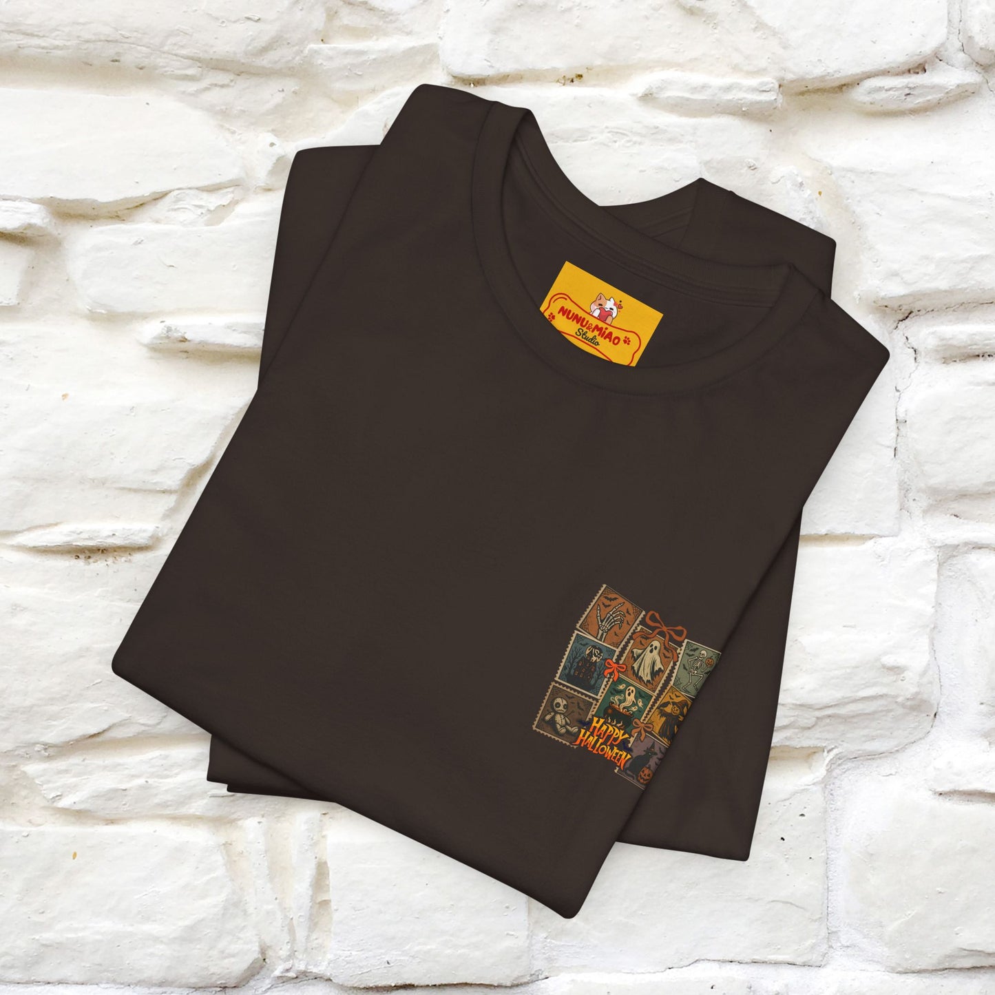 "Spooky Vibes" Cat T-shirt |Nunu&Miao Studio - Nunu&Miao Studio